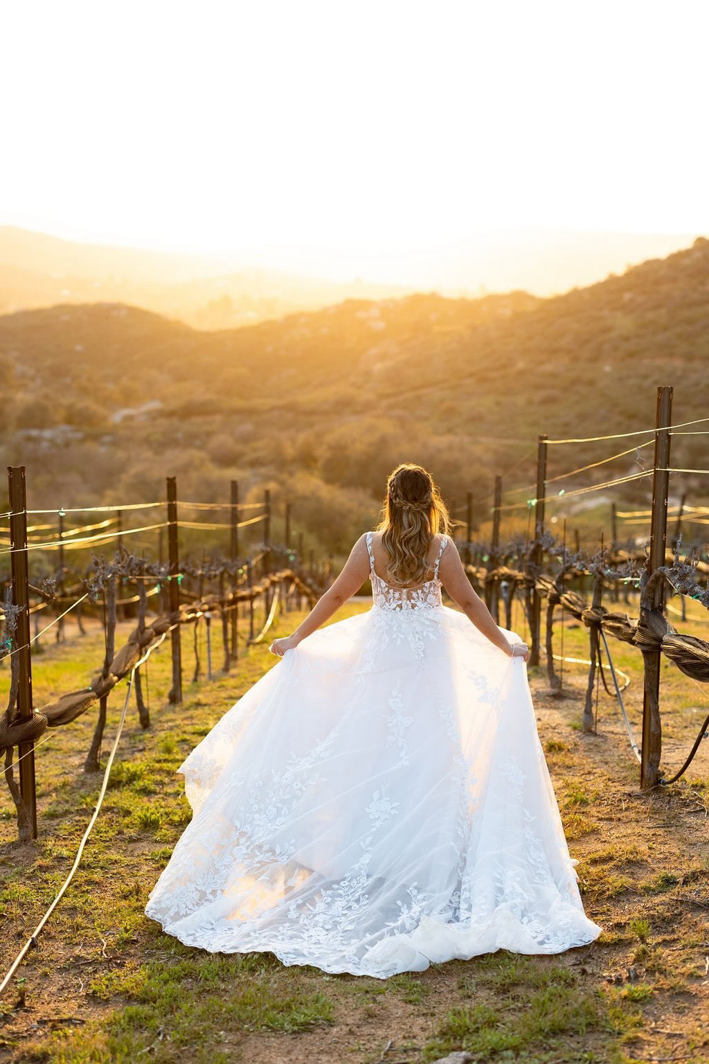 Salon Thrive bridal hair — San Diego wedding styling