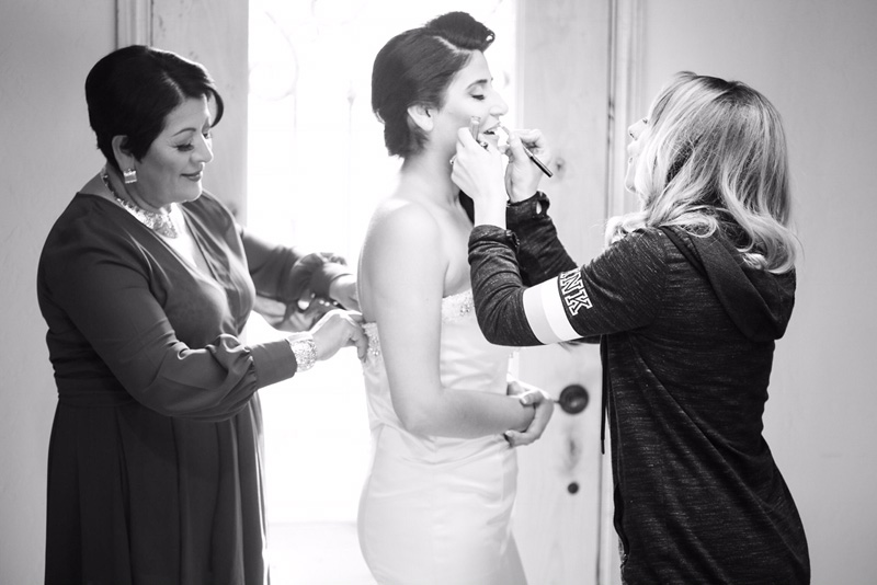 Salon Thrive bridal hair — San Diego wedding styling